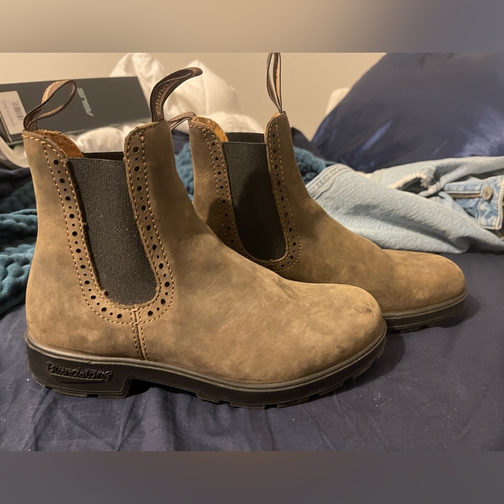 Blundstone Womens Brown Leather Boots